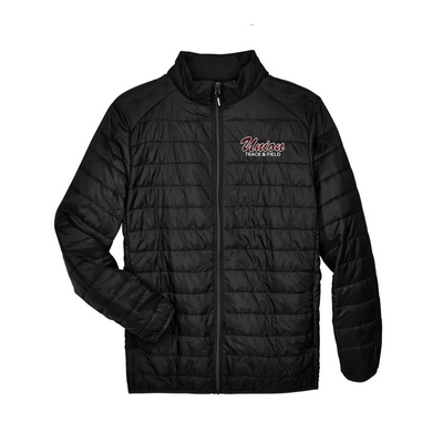 Chaqueta acolchada para hombre de Union College Track & Field (CE700)