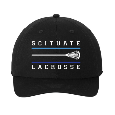 Gorra de sarga lavada de Scituate Lacrosse (CP78)