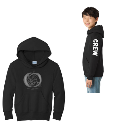 Foxboro Ahern Drama - James & The Giant Peach Crew- YOUTH Pullover Hooded Sweatshirt (PC90YH)