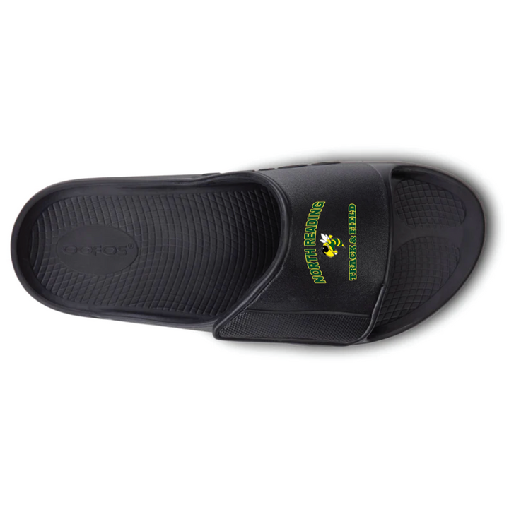 North Reading Track and Field Oofos OOahh Sport Flex Slide Sandals (1550)