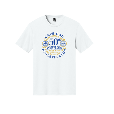 Edición del 50.º aniversario del Cape Cod Athletic Club-CCAC - Camiseta unisex District® Perfect Tri® (DM132)