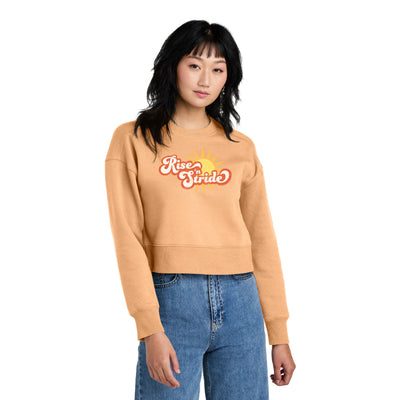 Sudadera corta de polar Perfect Weight® para mujer de Walpole Softball (DT1105)