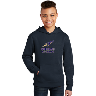 Sudadera con capucha de polar para jóvenes de Needham HS Boosters (PC90YH)