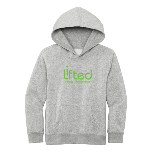 Lifted Fitness - District® YOUTH V.I.T.™ Fleece Hoodie (DT6100Y)