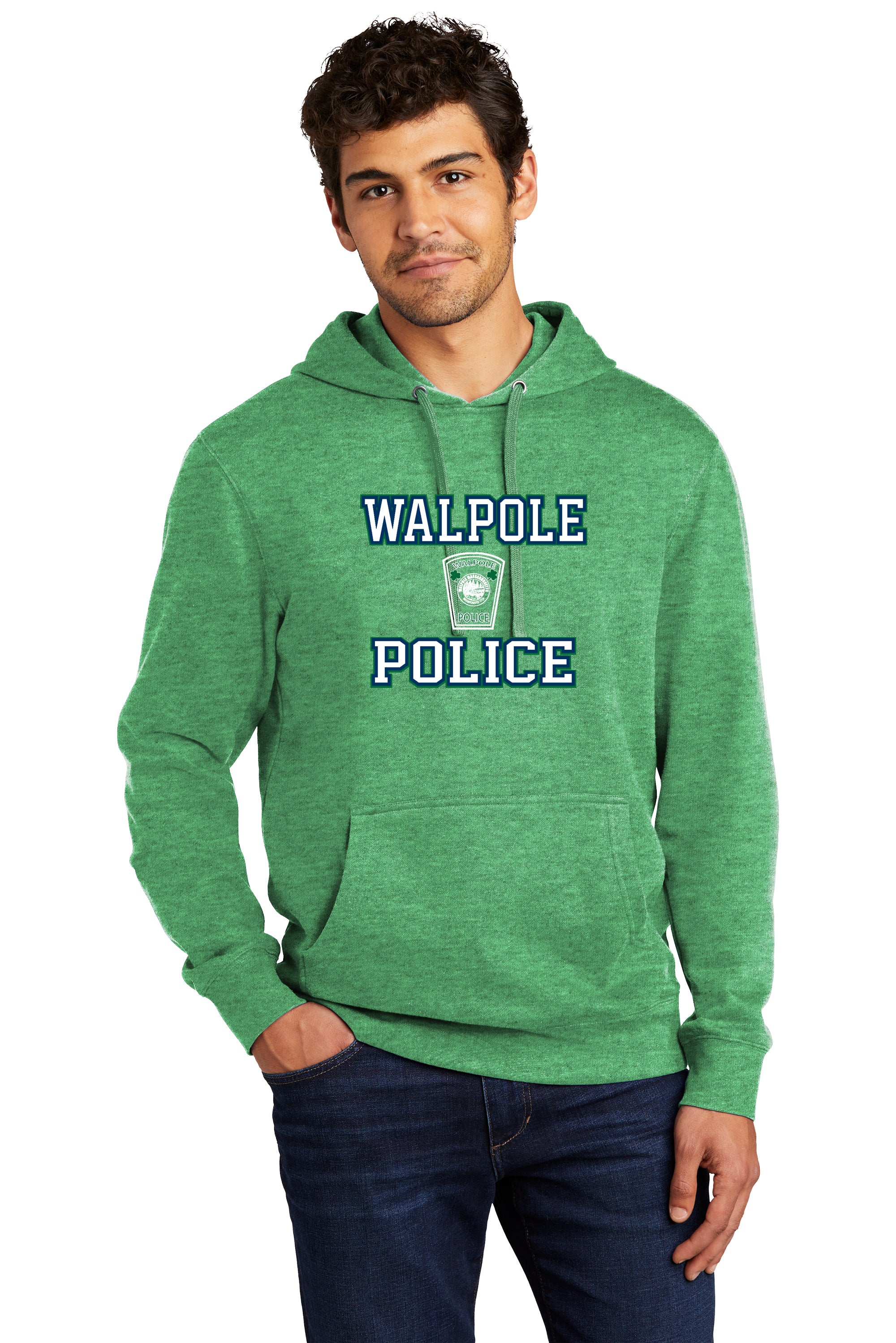 Walpole PD St. Patrick's Day 2024- District® Adult V.I.T.™ Fleece Hoodie - DT6100