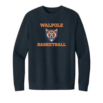 Walpole Boys Basketball - Unisex Adult V.I.T Fleece Crew (DT6104)