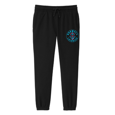 Pantalón deportivo de lacrosse juvenil Norwell Girls - VIT Fleece para mujer (DT6110)