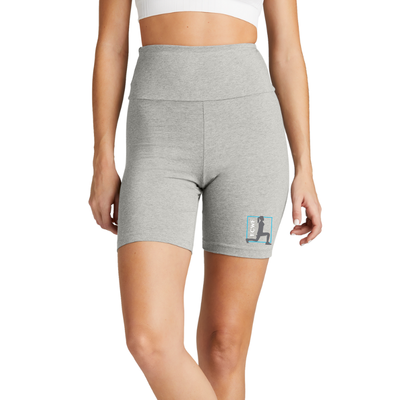 Pantalones cortos de ciclismo de cintura alta Flex para mujer de Lincoln-Sudbury (DT7509)