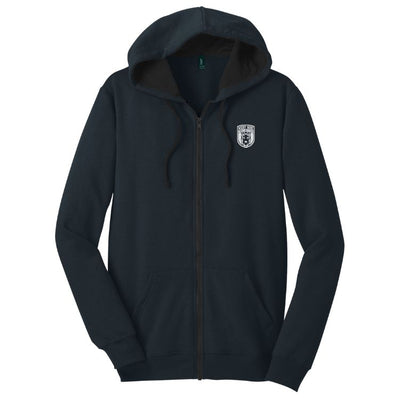 Sudadera con capucha y cremallera completa District ® The Concert Fleece ® de West Springfield T&F (DT800)