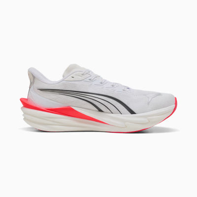 Men's Puma DEVIATE NITRO 4 - PUMA WHITE-ULTRA RED