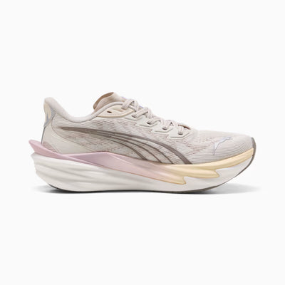 Women's Puma DEVIATE NITRO 4 - ALPINE SNOW-MISTY PINK