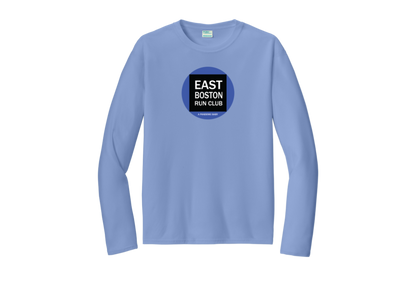 East Boston Run Club - Camiseta de manga larga unisex de alto rendimiento (PC380LS)