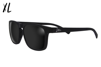 Floaties XL - Matte Black - Jet Black Lens Polarized