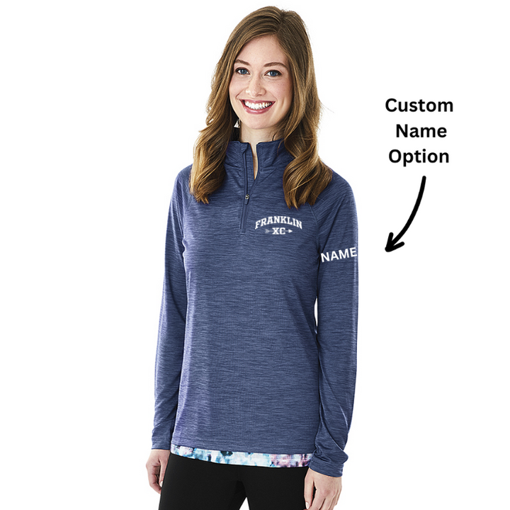 Franklin Cross Country Womens Space Dye Performance Pullover (5763)
