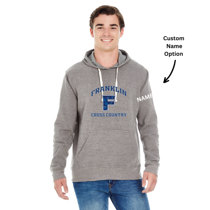 Franklin Cross Country Adult Pullover Fleece Hooded Sweatshirt (JA8871)