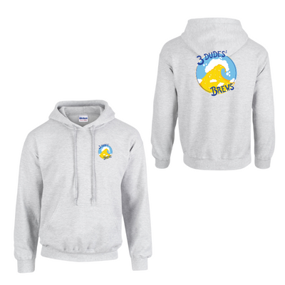 3 Dudes Brews - Adult Hooded Sweatshirt (G185)