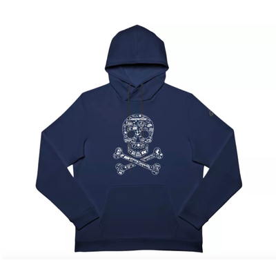 Gasparilla Expo 2026 - ASICS Men's French Terry Pullover Hoodie Navy (2031A617-051) (GAS-05)