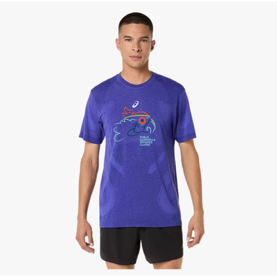 Gasparilla Expo 2026 - Men's Road Seamless SS Top Cobalt Burst/Eggplant (2011D355.403) (GAS-12)