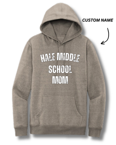 Sudadera unisex con capucha de polar MOM de la escuela secundaria Hale (DT6100)