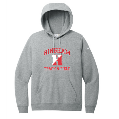 Sudadera con capucha y logo Nike Club Fleece Sleeve del equipo Bishop Fenwick XC (NKDR1499)