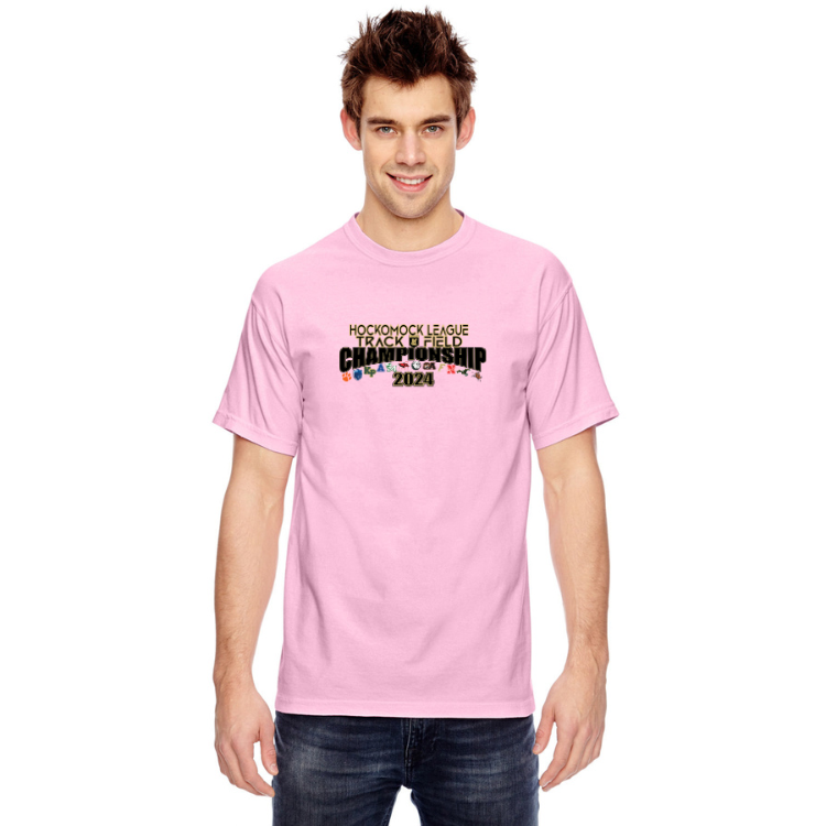 Hockomock Track & Field Championship - Adult Unisex Heavyweight T-Shirt (C1717)