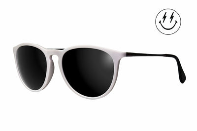 Hurricane - Matte Off White - Jett Lambert - Jet Black Polarized