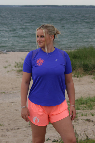 ASICS Falmouth Road Race 2026 - ASICS Women's Road SS Top Cobalt Burst (2012D371) (FRR26-17)