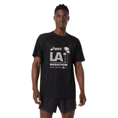 2026 ASICS Los Angeles Marathon FINISHER - ASICS Men's Metarun Short Sleeve Top (2011D510-001) (LA26-31)