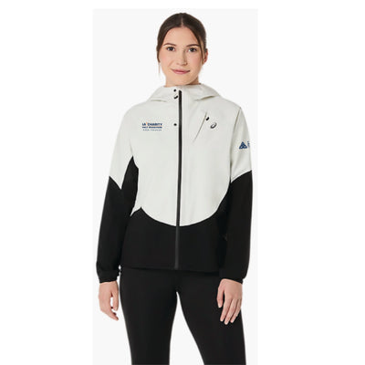 FINISHER del Maratón de Los Ángeles de ASICS 2026 - Chaqueta ASICS Metarun Legend para mujer (2012D348.001) (LA26-37)