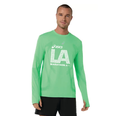 2026 ASICS Los Angeles Marathon - ASICS Men's Seamless Long Sleeve Top (2011D356-301) (LA26-15)