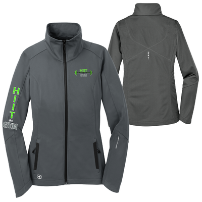 HIIT The Gym - OGIO® Crux Soft Shell para mujer (LOE720)