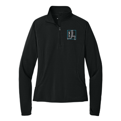 Suéter con media cremallera para hombre de Canton Track & Field (ST850)