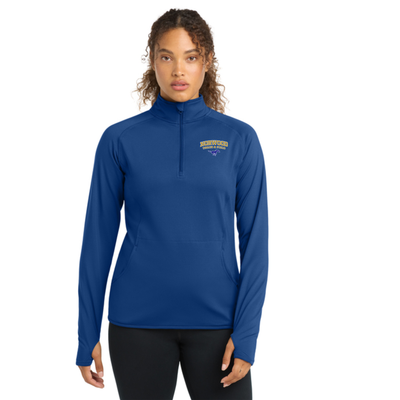 Sudadera con media cremallera para mujer de Norwood Track & Field (LST850)