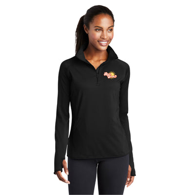 Rise 'N Stride - Jersey de media cremallera para mujer (LST850)