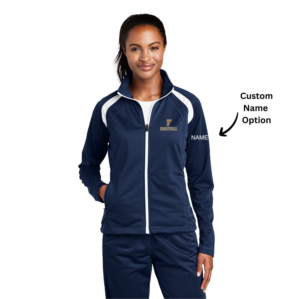 Foxborough Middle School Basketball Women's Tricot Track Jacket