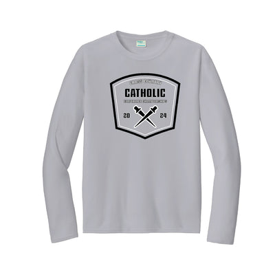 Campeonato de Campo a Través de la Conferencia Católica - Camiseta de manga larga de alto rendimiento (PC380LS)