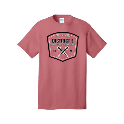 Campeonato de Campo a Través de Escuelas Secundarias del Distrito E - Core Cotton Tee® (PC54)