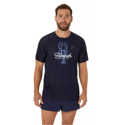 Asics Men's Falmouth Road Race 2024 Metarun Short Sleeve Top (2011C986-401) FRR17-24 (POS)