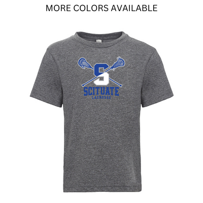 Camiseta de triblend para jóvenes de Next Level Apparel de Scituate Lacrosse (N6310)