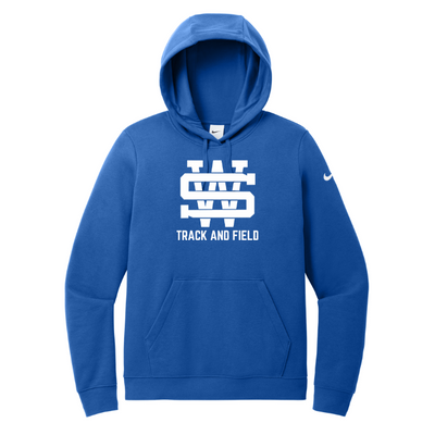 Sudadera con capucha y logo Nike Club Fleece Sleeve del equipo Bishop Fenwick XC (NKDR1499)