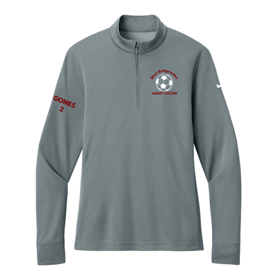 West Bridgewater Girls Soccer - Nike Women's Essential 1/2-Zip Cover-Up (NKHM7969)