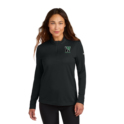 Westwood Track and Field- Nike Women's Essential 1/2-Zip Cover-Up (NKHM7969)