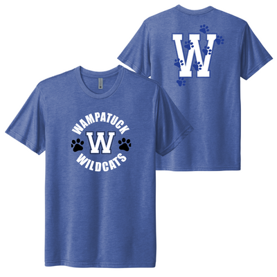 Escuela Primaria Wampatuck - Camiseta triblend para adultos de Next Level Apparel (NL6010)