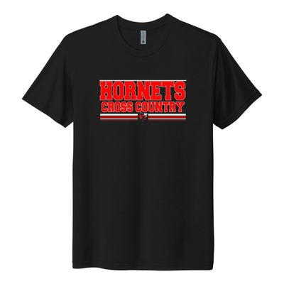 Camiseta unisex de triblend de Next Level Apparel de Branford Cross Country (NL6010)