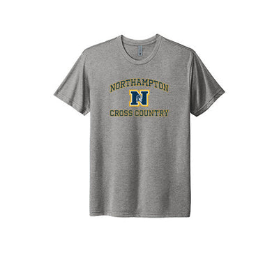 Northampton Cross Country - Camiseta unisex de mezcla triple Next Level Apparel (NL6010)