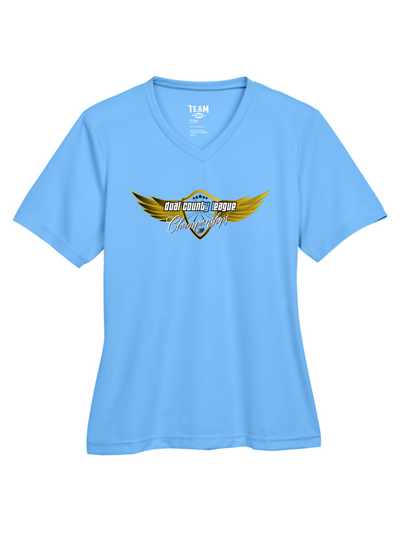 Campeonato de la Liga de Condados Duales - Camiseta de Rendimiento Femenino (LST353)