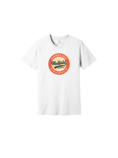 Camiseta de béisbol unisex Medfield 12U (BC3001CVC)