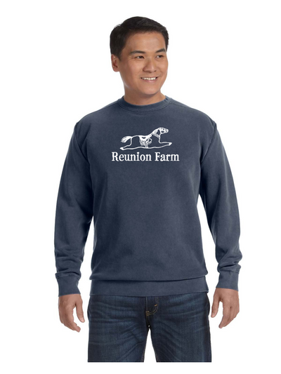 Reunion Farm - Sudadera unisex de cuello redondo para adultos (1566)