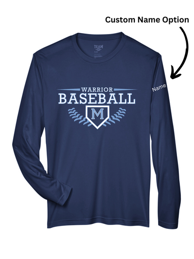 Camiseta de manga larga de rendimiento Zone de Medfield Baseball para hombre (ST350LS)