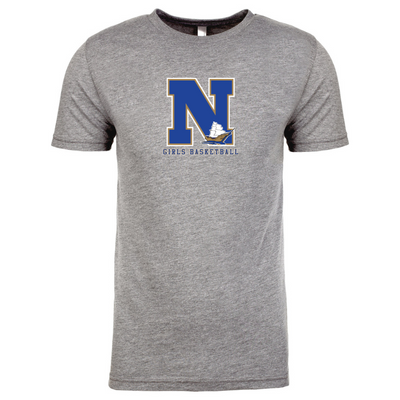 Camiseta unisex de mezcla de algodón Next Level Apparel de Union College XC (6010)